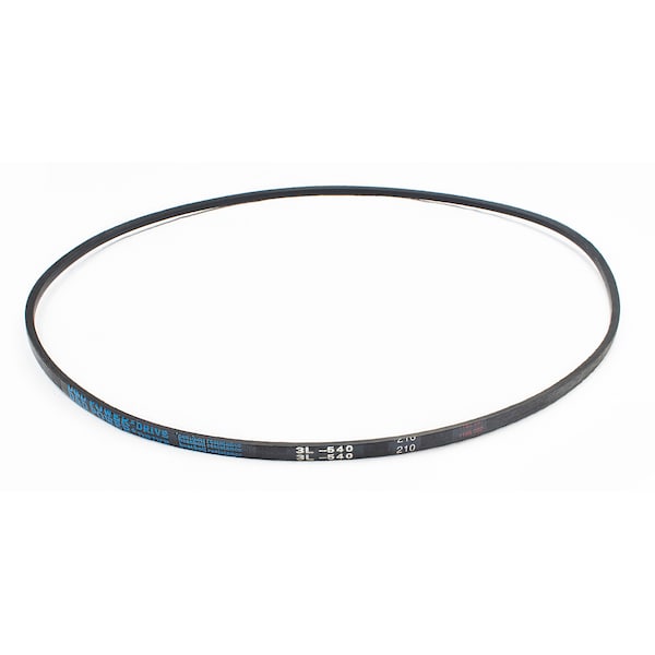 D&D 3L540 FHP V-Belt, 54 in Outside Length, 3/8 in Top Width, 7/32 in Thickness, 1 Ribs 3L540 - main